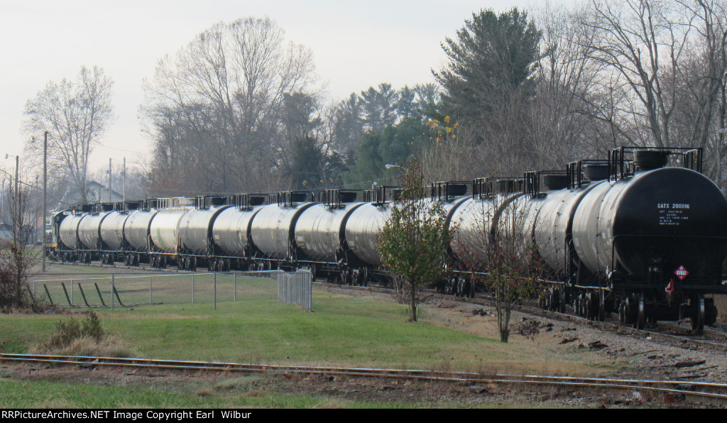 Ohio South Central Railroad train